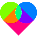 download Example Of Heart clipart image with 90 hue color