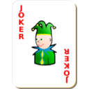 download White Deck Red Joker clipart image with 0 hue color