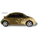 download Beetle By Ggiggle Com clipart image with 180 hue color