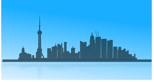 Shangai City Skyline