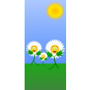 download Flores clipart image with 0 hue color