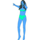 download Orion Slave Girl clipart image with 90 hue color