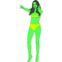 download Orion Slave Girl clipart image with 0 hue color