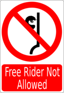 Free Rider Not Allowed