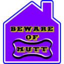 download Beware Of Mutt clipart image with 0 hue color