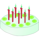 download Cake clipart image with 90 hue color