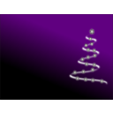 download Modern Christmas Tree 3 clipart image with 45 hue color