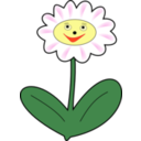 download Daisy Simle clipart image with 0 hue color