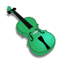 download Violin clipart image with 135 hue color