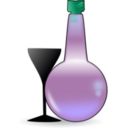 download Bottle Of Absinth clipart image with 135 hue color