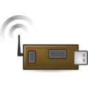 download Wireless Sensor clipart image with 315 hue color