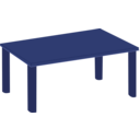 download Wooden Table clipart image with 180 hue color