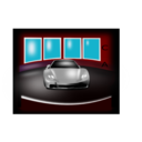 download Car clipart image with 0 hue color