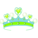 download Princess Crown clipart image with 135 hue color
