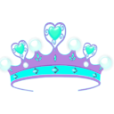 download Princess Crown clipart image with 225 hue color