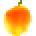 download It Was A Peach clipart image with 0 hue color
