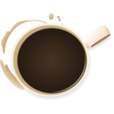 download Coffee Cup And Stained clipart image with 0 hue color