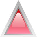 Led Triangular Red