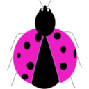 download Lady Bug clipart image with 315 hue color