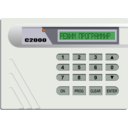 download Alarm System S2000 On clipart image with 45 hue color