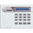 download Alarm System S2000 On clipart image with 135 hue color