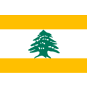 download Flag Of Lebanon clipart image with 45 hue color