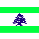 download Flag Of Lebanon clipart image with 135 hue color