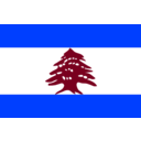 download Flag Of Lebanon clipart image with 225 hue color