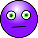download Emoticons Worried Face clipart image with 225 hue color