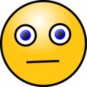 download Emoticons Worried Face clipart image with 0 hue color