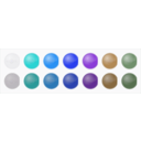 download Led Assortment clipart image with 180 hue color