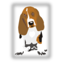 download Dog With Javascript For Scaling clipart image with 0 hue color