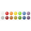 download Led Assortment clipart image with 0 hue color