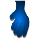 download Green Monster Hand 1 clipart image with 90 hue color