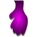 download Green Monster Hand 1 clipart image with 180 hue color