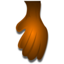 download Green Monster Hand 1 clipart image with 270 hue color