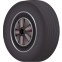 download Tire clipart image with 90 hue color