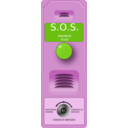 download Sos Call Station clipart image with 90 hue color