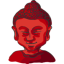 download Buddha Head clipart image with 315 hue color