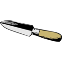 download Narrow Trowel clipart image with 0 hue color