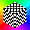 download 3d Chessboard 8 Squares clipart image with 90 hue color