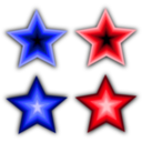 download Stars Simple clipart image with 0 hue color