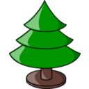 download Christmas Tree Plain clipart image with 0 hue color