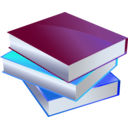 download Libri clipart image with 180 hue color