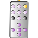 download Simple Remote Control clipart image with 45 hue color