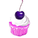 download Cupcake clipart image with 270 hue color