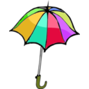 download Umbrella01 clipart image with 45 hue color