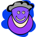 download Brainy Man clipart image with 225 hue color