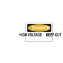 download Danger High Voltage Keep Out clipart image with 45 hue color