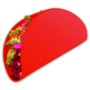 download Taco clipart image with 315 hue color